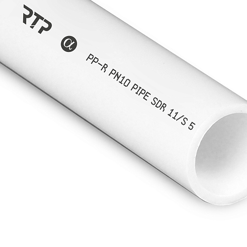 Труба PPR 50х4,6 PN10 белый 2м РТП