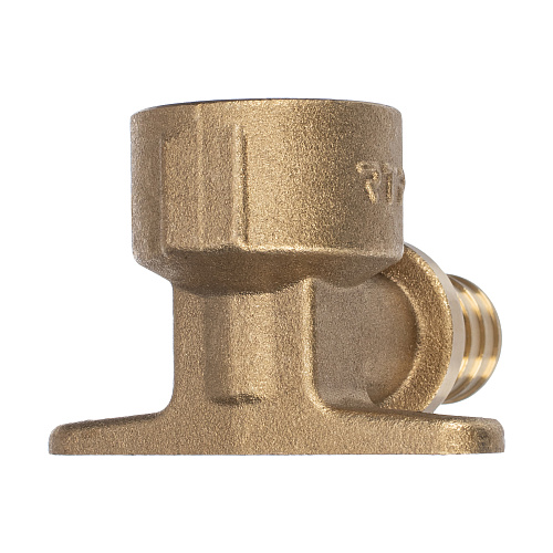 Водорозетка аксиальная, латунь, внутренняя резьба,20х3/4", желтый, RTP